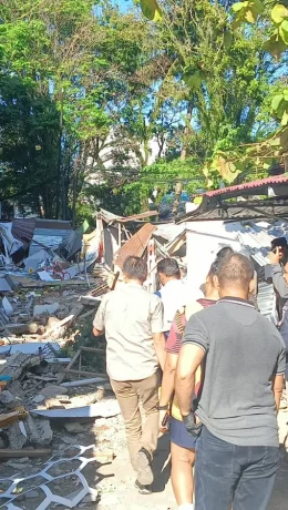 Gempa M 7,6 Guncang Manado, Gedung KONI Rusak dan Makan Korban