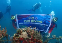 Kodaeral VIII dan POSSI Sulut Ajak Media Jelajahi Bawah Laut Manado