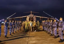Airbus A400M Perdana Mendarat di Manado, Tandai Penguatan Alutsista TNI AU