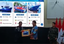 KKP Serahkan Tiga Kapal Rampasan Illegal Fishing ke Pemprov Sulut