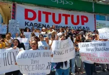 Aksi Damai Warnai Polemik Dugaan Kasus Limbah IT Center Manado