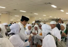 Jemaah Haji Sulut Tiba di Manado, disambut Wakil Gubernur Victor