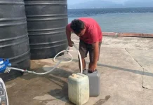 Pemkot Manado Salurkan 16 Ribu Liter Air Bersih ke Bunaken