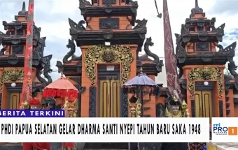 PHDI Papua Selatan Gelar Dharma Santi Nyepi Tahun Baru Saka 1948