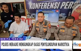 Polres Merauke Mengungkap Kasus Penyelundupan Narkotika