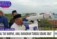 Hilal Tak Nampak, Awal Ramadhan Tunggu Sidang Isbat
