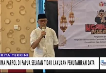 Lima Parpol di Papua Selatan Tidak Lakukan Pemutahiran Data