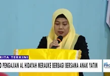DPD Pengajian Al Hidayah Merauke Berbagi Bersama Anak Yatim