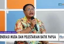 UMKM Batik Benang Ikat Melestarikan Ikon Alam Merauke Diatas Helai Kain