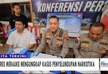 Polres Merauke Mengungkap Kasus Penyelundupan Narkotika