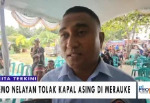 Demo Nelayan Tolak Kapal Asing di Merauke
