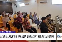 Khatam Al Qur’an Bahagia Siswa SDIT Permata Bunda