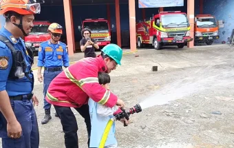Belajar Mitigasi Bencana, Edukasi Ceria Kunjungi BPBD Aceh Barat