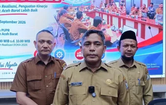 Realisasi DOKA Aceh Barat Ditarget Tembus 61 Persen Tahun Ini