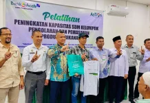 Bank Aceh Syariah Meulaboh Buka Pelatihan bagi pelaku UMKM di Aceh Barat