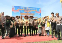 Polres Aceh Barat Panen Jagung Kuartal II di Lahan 2,1 Hektare