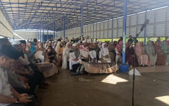 Sebanyak 220 Jemaah Haji Nunukan Tiba, setelah 47 Hari di Tanah Suci