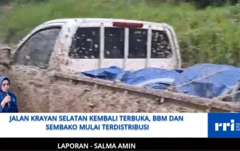 Jalan Krayan Selatan Kembali Terbuka, BBM dan Sembako Mulai Terdistribusi