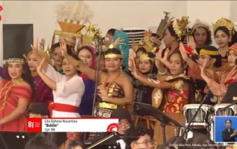 Lagu Bebilin Tampil di Istana Negara saat HUT RI