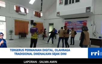 Tergerus Permainan Digital, Olahraga Tradisional Dikenalkan Sejak Dini