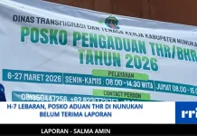 H-7 Lebaran, Posko Aduan THR di Nunukan Belum Terima Laporan