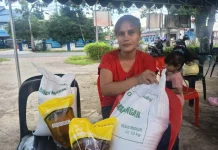 Ribuan Penerima Manfaat di Kelurahan Nunukan Tengah Mulai Terima Bantuan Pangan