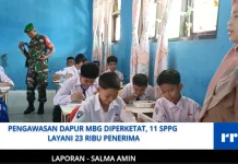 Pengawasan Dapur MBG Diperketat, 11 SPPG Layani 23 Ribu Penerima