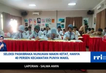 Seleksi Paskibraka Nunukan Makin Ketat, Hanya 40 Persen Kecamatan Punya Wakil