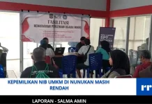 Kepemilikan NIB UMKM di Nunukan Masih Rendah