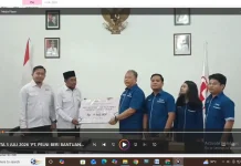 PT. Pelni Nunukan Beri Bantuan Alat Sarpas kepada Palang Merah Indonesia Nunukan
