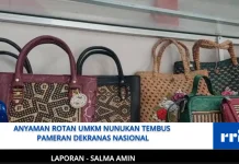 Anyaman Rotan UMKM Nunukan Tembus Pameran Dekranas Nasional