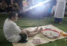 Pupuran, Ritual Sakral sebelum Akad Nikah Suku Tidung