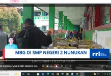 Pemberian MBG di SMP Negeri 2 Nunukan Sampai saat Ini Berjalan Lancar dan Aman