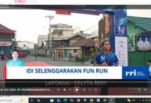 Ratusan Peserta Meriahkan Fun Run IDI Nunukan