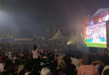 Ribuan Warga Padati Nobar di Alun-alun Nunukan, Spanyol Kunci Gelar Juara Dunia