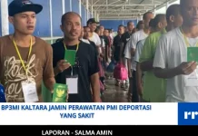 BP3MI Kaltara Jamin Perawatan PMI Deportasi yang Sakit