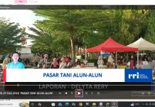 Pasar Tani Alun-alun Nunukan Berangsur-angsur Pindah ke Tanah Merah Area UKM
