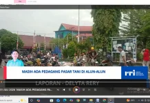 Pedagang di pasar tani akan pindah secara perlahan-lahan ke area tanah merah