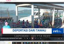 Puluhan Pekerja Migran Indonesia Non Prosedural Pulang Secara Mandiri ke Nunukan