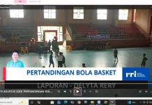 Perbasi Nunukan Menyelenggarakan Pertandingan Bola Basket tingkat SD dan SMP