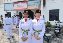 Mengenal Dua Pembawa Baki Merah Putih, Ivanna dan Putri