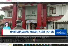 Hari Kejaksaan Negeri ke 81 tahun Diminta untuk Tetap Menjaga Integritas