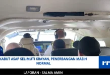 Kabut Asap Selimuti Krayan, Penerbangan Masih Normal