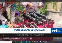 Polsek Nunukan Lakukan Pengecekan Senjata Api dan Kendaraan Operasional