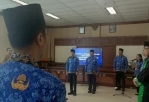 Bupati Nunukan Lantik Delapan Pejabat, Minta Segera Bekerja