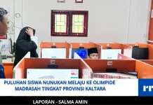Puluhan Siswa Nunukan Melaju ke Olimpide Madrasah Tingkat Provinsi Kaltara