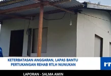 Keterbatasan Anggaran, Lapas Bantu Pertukangan Rehab RTLH Nunukan