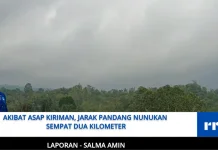 Akibat Asap Kiriman, Jarak Pandang Nunukan Sempat Dua Kilometer