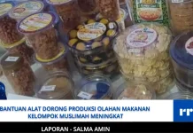 Bantuan Alat Dorong Produksi Olahan Makanan Kelompok Muslimah Meningkat