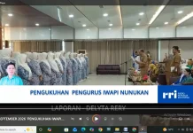 Pengurus Ikatan Wanita Pengurus Indonesia (IWAPI) dikukuhkan di Nunukan